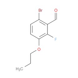 Aobchem&nbsp;6-Bromo-2-fluoro-3-propoxybenzaldehyde | ≥97% | CAS 1114809-09-4 | C10H10BrFO2 | 1g