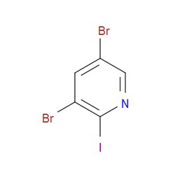 Aobchem&nbsp;3 5-Dibromo-2-iodopyridine | ≥97% | CAS 436799-34-7 | C5H2Br2IN | 5g