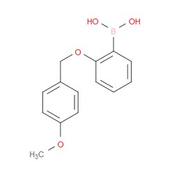 Aobchem&nbsp;2-(4 -Methoxybenzyloxy)phenylboronic acid | ≥95% | CAS 957062-80-5 | C14H15BO4 | 5g