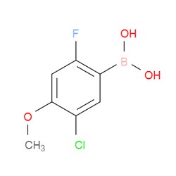 Aobchem&nbsp;5-Chloro-2-fluoro-4-methoxyphenylboronic acid | ≥97% | CAS 1072952-18-1 | C7H7BClFO3 | 5g