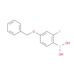 Aobchem&nbsp;4-Benzyloxy-2-fluorophenylboronic acid | ≥97% | CAS 166744-78-1 | C13H12BFO3 | 5g