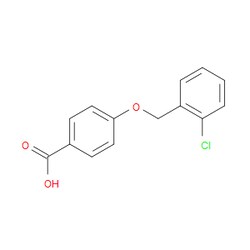 Aobchem&nbsp;4-((2-Chlorobenzyl)oxy)benzoic acid | ≥95% | CAS 84403-78-1 | C14H11ClO3 | 1g