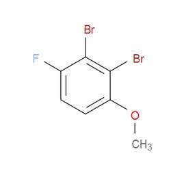 Aobchem&nbsp;2 3-Dibromo-1-fluoro-4-methoxybenzene | ≥97% | CAS 1266379-40-1 | C7H5Br2FO | 1g