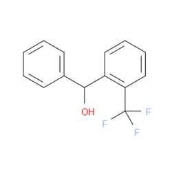 Aobchem&nbsp;Phenyl(2-(trifluoromethyl)phenyl)methanol | ≥97% | CAS 727-98-0 | C14H11F3O | 5g