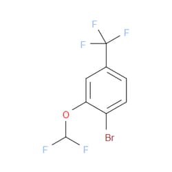 Aobchem&nbsp;1-Bromo-2-(difluoromethoxy)-4-(trifluoromethyl)benzene | ≥97% | CAS 1417567-20-4 | C8H4BrF5O | 5g