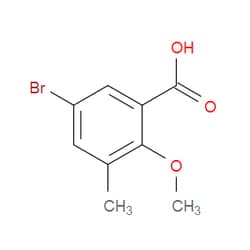Aobchem&nbsp;5-Bromo-2-methoxy-3-methylbenzoic acid | ≥97% | CAS 159121-84-3 | C9H9BrO3 | 5g