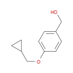 Aobchem&nbsp;(4-(Cyclopropylmethoxy)phenyl)methanol | ≥95% | CAS 712313-61-6 | C11H14O2 | 5g
