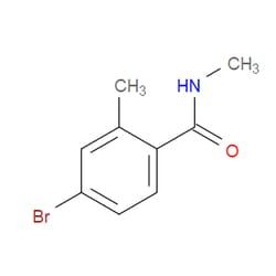 Aobchem&nbsp;4-Bromo-N 2-dimethylbenzamide | ≥95% | CAS 893420-18-3 | C9H10BrNO | 250mg