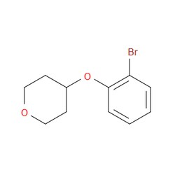 Aobchem&nbsp;4-(2-Bromophenoxy)tetrahydro-2H-pyran | ≥95% | CAS 494773-65-8 | C11H13BrO2 | 1g