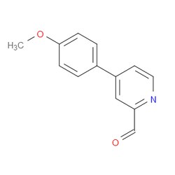Aobchem&nbsp;4-(4-Methoxyphenyl)picolinaldehyde | ≥95% | CAS 1287217-25-7 | C13H11NO2 | 500mg