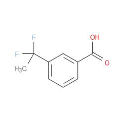 Aobchem&nbsp;3-(1 1-Difluoroethyl)benzoic acid | ≥97% | CAS 55805-17-9 | C9H8F2O2 | 250mg