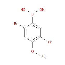 Aobchem&nbsp;2 5-Dibromo-4-methoxyphenylboronic acid | ≥97% | CAS 1217501-37-5 | C7H7BBr2O3 | 5g