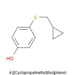 AOBCHEM&nbsp;4-[(Cyclopropylmethyl)thio]phenol | ≥95% | CAS 1184488-81-0 | C10H12OS | 5g