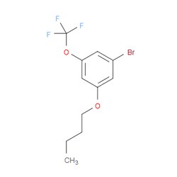 Aobchem&nbsp;1-Bromo-3-butoxy-5-(trifluoromethoxy)benzene | ≥97% | CAS 1221658-65-6 | C11H12BrF3O2 | 1g