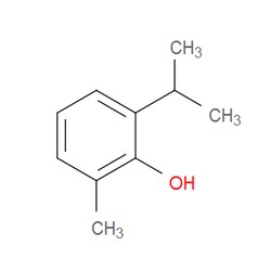 Aobchem&nbsp;2-Isopropyl-6-methylphenol | ≥95% | CAS 3228-04-4 | C10H14O | 500mg