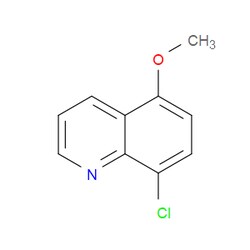 Aobchem&nbsp;8-Chloro-5-methoxyquinoline | ≥95% | CAS 273937-68-1 | C10H8ClNO | 5g