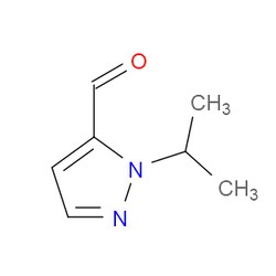 Aobchem&nbsp;1-Isopropyl-1H-pyrazole-5-carbaldehyde | ≥97% | CAS 100305-93-9 | C7H10N2O | 1g