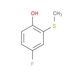 Aobchem&nbsp;4-Fluoro-2-(methylthio)phenol | ≥97% | CAS 90033-52-6 | C7H7FOS | 500mg