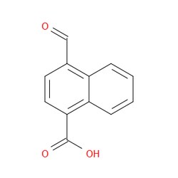 Aobchem&nbsp;4-Formyl-1-naphthoic acid | ≥97% | CAS 219685-15-1 | C12H8O3 | 5g
