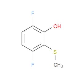 Aobchem&nbsp;3 6-Difluoro-2-(methylthio)phenol | ≥97% | CAS 2379321-96-5 | C7H6F2OS | 250mg