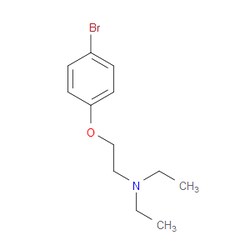Aobchem&nbsp;2-(4-Bromophenoxy)-N N-diethylethanamine | ≥95% | CAS 1823-62-7 | C12H18BrNO | 5g