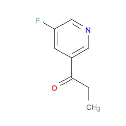 Aobchem&nbsp;1-(5-Fluoro-3-pyridinyl)-1-propanone | ≥95% | CAS 1251334-09-4 | C8H8FNO | 1g