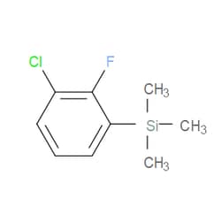Aobchem&nbsp;(3-Chloro-2-fluorophenyl)trimethylsilane | ≥95% | CAS 161957-52-4 | C9H12ClFSi | 500mg