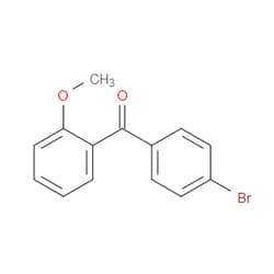 Aobchem&nbsp;(4-Bromophenyl)(2-methoxyphenyl)methanone | ≥95% | CAS 27428-65-5 | C14H11BrO2 | 5g