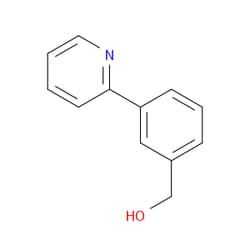 Aobchem&nbsp;3-(2-Pyridinyl)benzenemethanol | ≥95% | CAS 98061-41-7 | C12H11NO | 250mg
