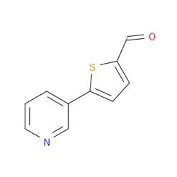 Aobchem&nbsp;5-(Pyridin-3-yl)thiophene-2-carbaldehyde | ≥97% | CAS 133531-43-8 | C10H7NOS | 5g