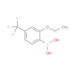 Aobchem&nbsp;2-Ethoxy-4-trifluoromethylphenylboronic acid | ≥97% | CAS 1260518-74-8 | C9H10BF3O3 | 250mg