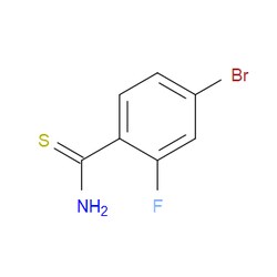 Aobchem&nbsp;4-Bromo-2-fluorobenzothioamide | ≥97% | CAS 883230-66-8 | C7H5BrFNS | 5g
