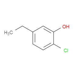 Aobchem&nbsp;2-Chloro-5-ethylphenol | ≥95% | CAS 153812-97-6 | C8H9ClO | 250mg