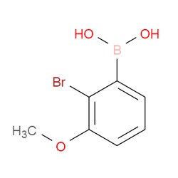 Aobchem&nbsp;(2-Bromo-3-methoxyphenyl)boronic acid | ≥97% | CAS 849630-88-2 | C7H8BBrO3 | 1g
