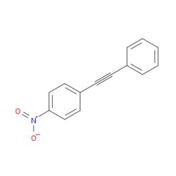 Aobchem&nbsp;1-Nitro-4-(phenylethynyl)benzene | ≥97% | CAS 1942-30-9 | C14H9NO2 | 250mg