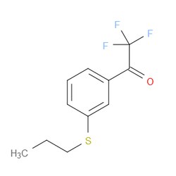 Aobchem&nbsp;2 2 2-Trifluoro-1-[3-(propylthio)phenyl]ethanone | ≥95% | CAS 1443343-47-2 | C11H11F3OS | 5g