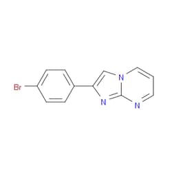 Aobchem&nbsp;2-(4-Bromophenyl)imidazo[1 2-a]pyrimidine | ≥97% | CAS 56921-85-8 | C12H8BrN3 | 1g