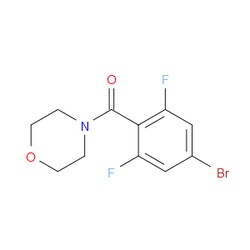 Aobchem&nbsp;(4-Bromo-2 6-difluorophenyl)(morpholino)methanone | ≥97% | CAS 1000068-46-1 | C11H10BrF2NO2 | 5g