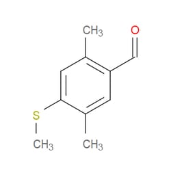 Aobchem&nbsp;2 5-Dimethyl-4-(methylthio)benzaldehyde | ≥95% | CAS 2586125-80-4 | C10H12OS | 1g