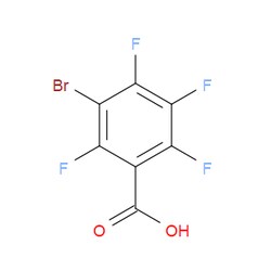 Aobchem&nbsp;3-Bromo-2 4 5 6-tetrafluorobenzoic acid | ≥95% | CAS 33564-64-6 | C7HBrF4O2 | 1g