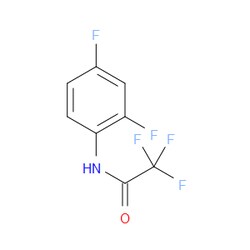 Aobchem&nbsp;N-(2 4-difluorophenyl)-2 2 2-trifluoroacetamide | ≥97% | CAS 98651-71-9 | C8H4F5NO | 500mg