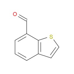 Aobchem&nbsp;Benzo[b]thiophene-7-carbaldehyde | ≥95% | CAS 10134-91-5 | C9H6OS | 5g