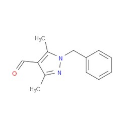 Aobchem&nbsp;1-Benzyl-3 5-dimethyl-1H-pyrazole-4-carbaldehyde | ≥95% | CAS 2644-94-2 | C13H14N2O | 500mg