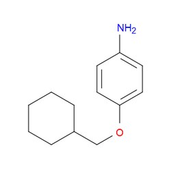 Aobchem&nbsp;4-(Cyclohexylmethoxy)benzenamine | ≥95% | CAS 76253-28-6 | C13H19NO | 250mg
