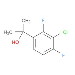 Aobchem&nbsp;2-(3-Chloro-2 4-difluorophenyl)propan-2-ol | ≥97% | CAS 1891438-87-1 | C9H9ClF2O | 500mg