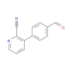 Aobchem&nbsp;3-(4-Formylphenyl)picolinonitrile | ≥97% | CAS 1334500-10-5 | C13H8N2O | 250mg