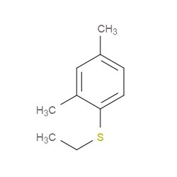 Aobchem&nbsp;1-(Ethylthio)-2 4-dimethylbenzene | ≥97% | CAS 107832-66-6 | C10H14S | 1g
