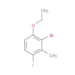 Aobchem&nbsp;2-Bromo-1-ethoxy-4-fluoro-3-methylbenzene | ≥95% | CAS 2386105-62-8 | C9H10BrFO | 5g