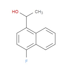 Aobchem&nbsp;1-(4-Fluoronaphthalen-1-yl)ethanol | ≥95% | CAS 1800-67-5 | C12H11FO | 500mg