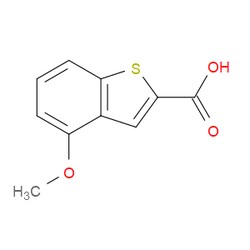 Aobchem&nbsp;4-Methoxybenzo[b]thiophene-2-carboxylic acid | ≥97% | CAS 476199-14-1 | C10H8O3S | 500mg